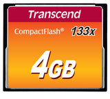 Transcend TS4GCF133 hukommelseskort 4 GB CompactFlash MLC