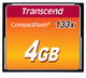 Transcend TS4GCF133 hukommelseskort 4 GB CompactFlash MLC