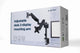 Gembird MA-DA2P-01 skærmbeslag og -stativer 81,3 cm (32") Skrivebord Sort