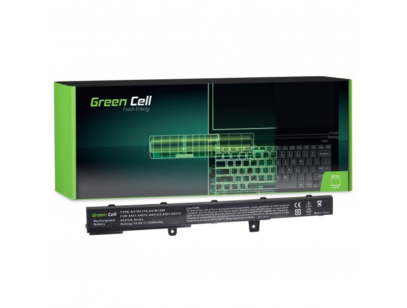 Green Cell AS75 laptop reservedel Batteri
