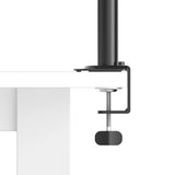 Hama 00220901 skærmbeslag og -stativer 88,9 cm (35") Skrivebord Sort