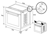 Beko BBIS17300BCS 72 L 3300 W Sort