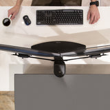 Ergotron Neo Flex Dual Monitor Lift Stand 62,2 cm (24.5") Skrivebord Sort
