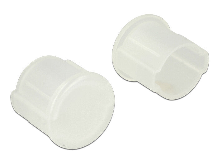 DeLOCK 64022 dækning af sokkel BNC Transparent 10 stk