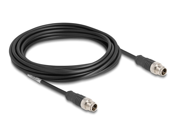 DeLOCK 80865 netværkskabel Sort 5 m Cat5e S/FTP (S-STP)