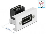 DeLOCK 81306 stikkontakt Sort