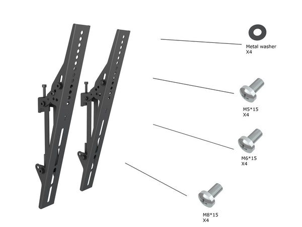 Multibrackets 3743 tilbehør til skærmmontering