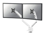 Neomounts DS70-250WH2 skærmbeslag og -stativer 81,3 cm (32") Skrivebord Hvid