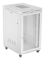 Lanberg FF01-8027-23SL stativ 27U Fritstående reol Grå