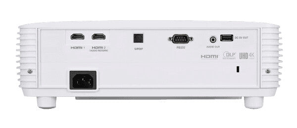 Acer Home H6830BD Standard-kast projektor 4000 ANSI lumens DLP UHD 4K (3840x2160) 3D Hvid