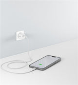 Goobay KAB USB-C (ST-ST) 2m Verbindungskabel Textilmantel White USB-kabel USB 2.0 USB C 0,48 Gbit/sek.