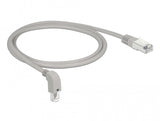 DeLOCK 85874 netværkskabel Grå 1 m Cat6a S/FTP (S-STP)