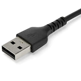 StarTech.com RUSB2AC1MB USB-kabel USB 2.0 1 m USB A USB C 0,48 Gbit/sek. 60 W Sort