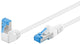 Goobay 51562 netværkskabel Hvid, Blå 0,25 m Cat6a S/FTP (S-STP)