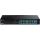 Trendnet TPE-TG182 netværksswitch Gigabit Ethernet (10/100/1000) Strøm over Ethernet (PoE) 1U Sort