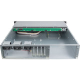 Inter-Tech 2U 2404L S-ATA Stativ Sort, Grå