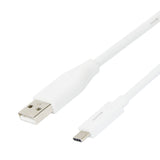Deltaco USBC-1008M USB-kabel USB 2.0 0,5 m Hvid