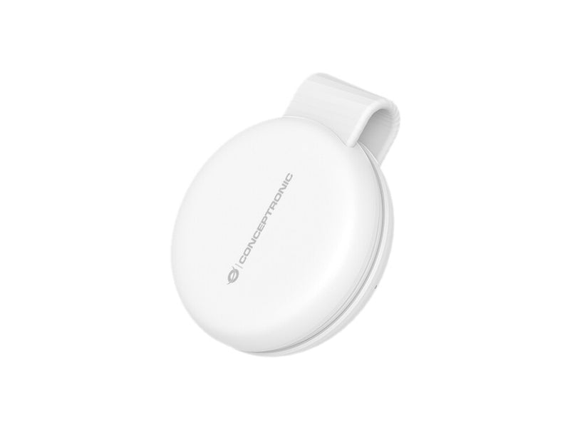 Conceptronic GORGON04W oplader til mobil enhed Smartphone, SmartWatch Hvid Vekselstrøm Trådløs opladning Indendørs