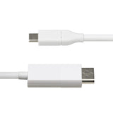 StarTech.com CDP2DP2MBW videokabel adapter 1,9 m DisplayPort USB Type-C Hvid