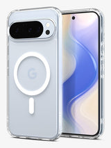 Spigen ACS09702 mobiltelefon etui 16 cm (6.3") Cover Transparent, Hvid