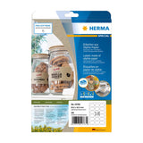 HERMA 10763 selvklæbende etiket Ellipse Permanent Brun 360 stk
