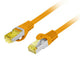 Lanberg PCF6A-10CU netværkskabel Orange 0,5 m Cat6a S/FTP (S-STP)