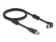 DeLOCK 81100 USB-kabel USB 3.2 Gen 1 (3.1 Gen 1) 1 m USB A USB B 5 Gbit/sek. Sort