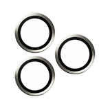 PanzerGlass ® Hoops® Titanium Kameralinsebeskytter Hvid iPhone 15 Pro | 15 Pro Max