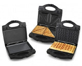 Esperanza EKT005 sandwichtoaster 700 W Sort, Grå