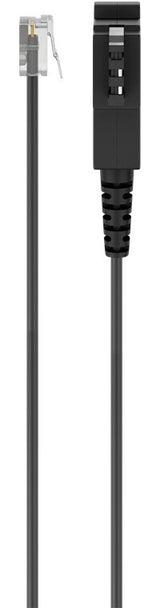 Goobay 68538 telefonkabel 15 m Sort