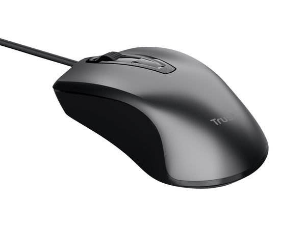 Trust Carve mus Kontor Ambidextrous USB Type-A Optisk 1200 dpi