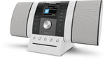 TechniSat MULTYRADIO 4.0 Internet Analog & digital Sort, Hvid