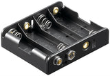 Goobay 11448 batteriholder og tryklås 4 AA