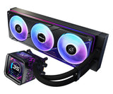 Asrock Phantom Gaming 360 LCD Processor Alt-i-en væskekøler 12 cm Sort
