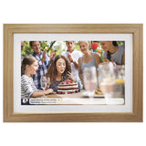 Denver PFF-1042LW digital fotoramme Træ 25,6 cm (10.1") Berøringsskærm Wi-Fi