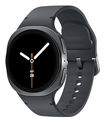 Samsung Galaxy Watch 8 3,3 cm (1.3") AMOLED 40 mm Digital 438 x 438 pixel Berøringsskærm Grafit Wi-Fi GPS (satellit)