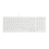 Contour Design Active Key AK-C7000 tastatur Medicinsk USB QWERTZ Tysk Hvid