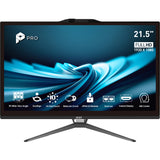 MSI Pro AP222T 14M-428FR Intel® Core™ i5 i5-14400 54,6 cm (21.5") 1920 x 1080 pixel Berøringsskærm All-in-One PC 8 GB DDR4-SDRAM 500 GB SSD Windows 11 Pro Wi-Fi 6E (802.11ax) Sort