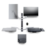 StarTech.com 2PASTSC-WALL-MOUNT desktop arbejdsplads med siddestativ