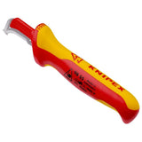 Knipex 98 55 SB hobbykniv Rød, Gul Fast klingekniv