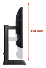 AOC E4 X24E4U computerskærm 61 cm (24") 1920 x 1200 pixel Fuld HD LED Sort