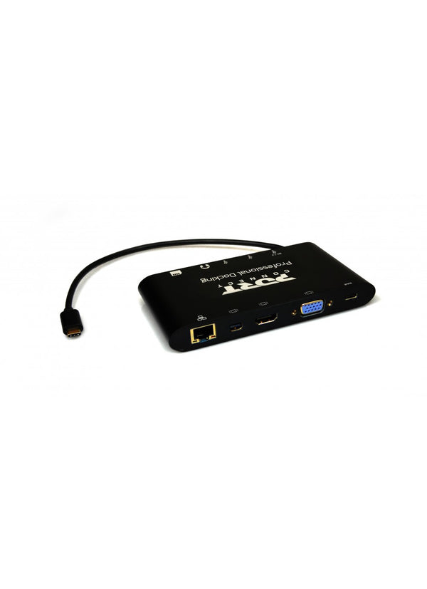 Port Designs 901906 dockingstation USB 3.2 Gen 1 (3.1 Gen 1) Type-C Sort