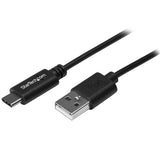 StarTech.com USB2AC50CM USB-kabel USB 2.0 0,5 m USB A USB C 0,48 Gbit/sek. Sort