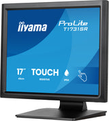 iiyama ProLite T1731SR-B2S computerskærm 43,2 cm (17") 1280 x 1024 pixel SXGA LCD Berøringsskærm Bord Sort