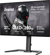 iiyama G-MASTER GOB2701QSC-B1 computerskærm 68,6 cm (27") 2560 x 1440 pixel 2K Ultra HD OLED Sort