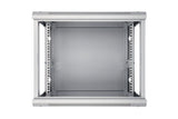 Extralink Cabinet rack EX.8574 400mm 600mm 450 mm hanging Openable 19'' 9U Vægmonteret stativ Grå