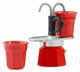 Bialetti Mini Express Moka gryde 0,09 L Rød