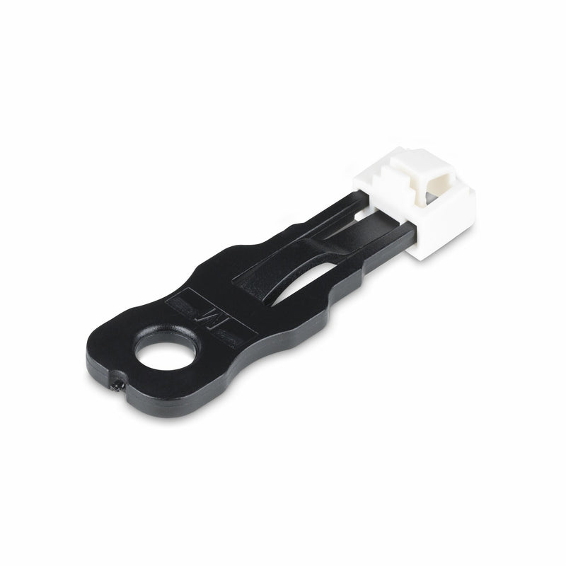 StarTech.com RJ45LOCKANDKEY portblokering Portblokering + nøgle RJ-45 Sort, Hvid 10 stk