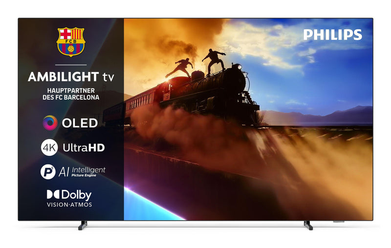 Philips Ambilight 48OLED760/12 TV 121,9 cm (48") 4K Ultra HD Smart TV Wi-Fi Grå