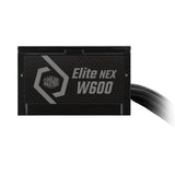 Cooler Master Elite NEX White 600 enhed til strømforsyning 600 W 24-pin ATX ATX Sort